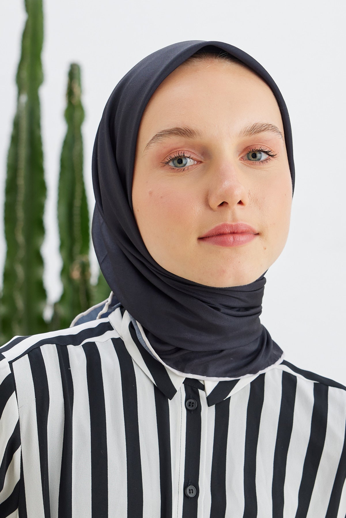 Pro Line Düz Renk Eşarp - Siyah