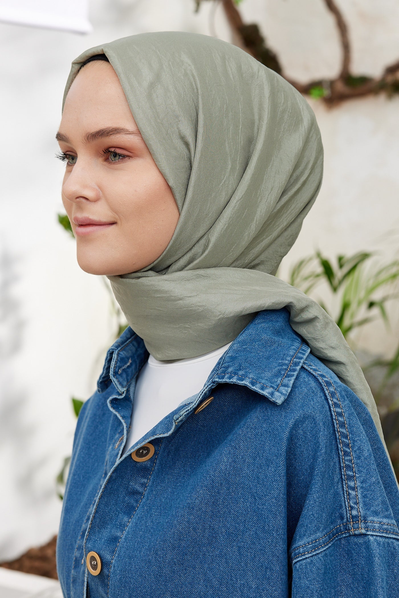 Elisa Vual Şal - Çağla Yeşili