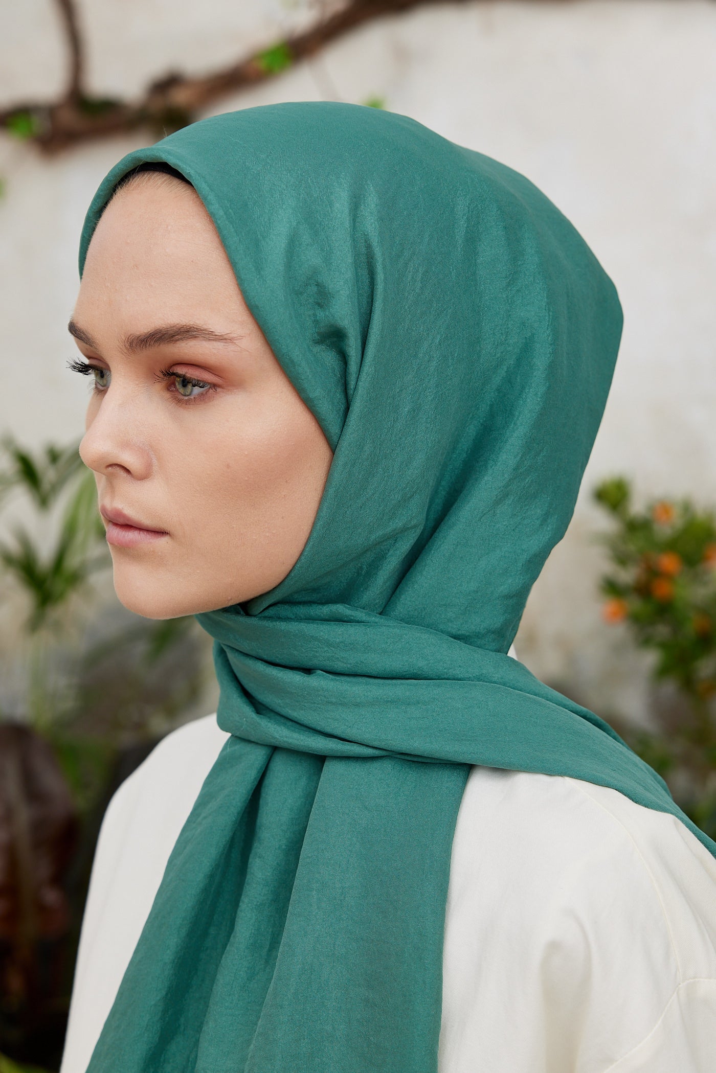 Elisa Vual Şal - Mint Yeşili