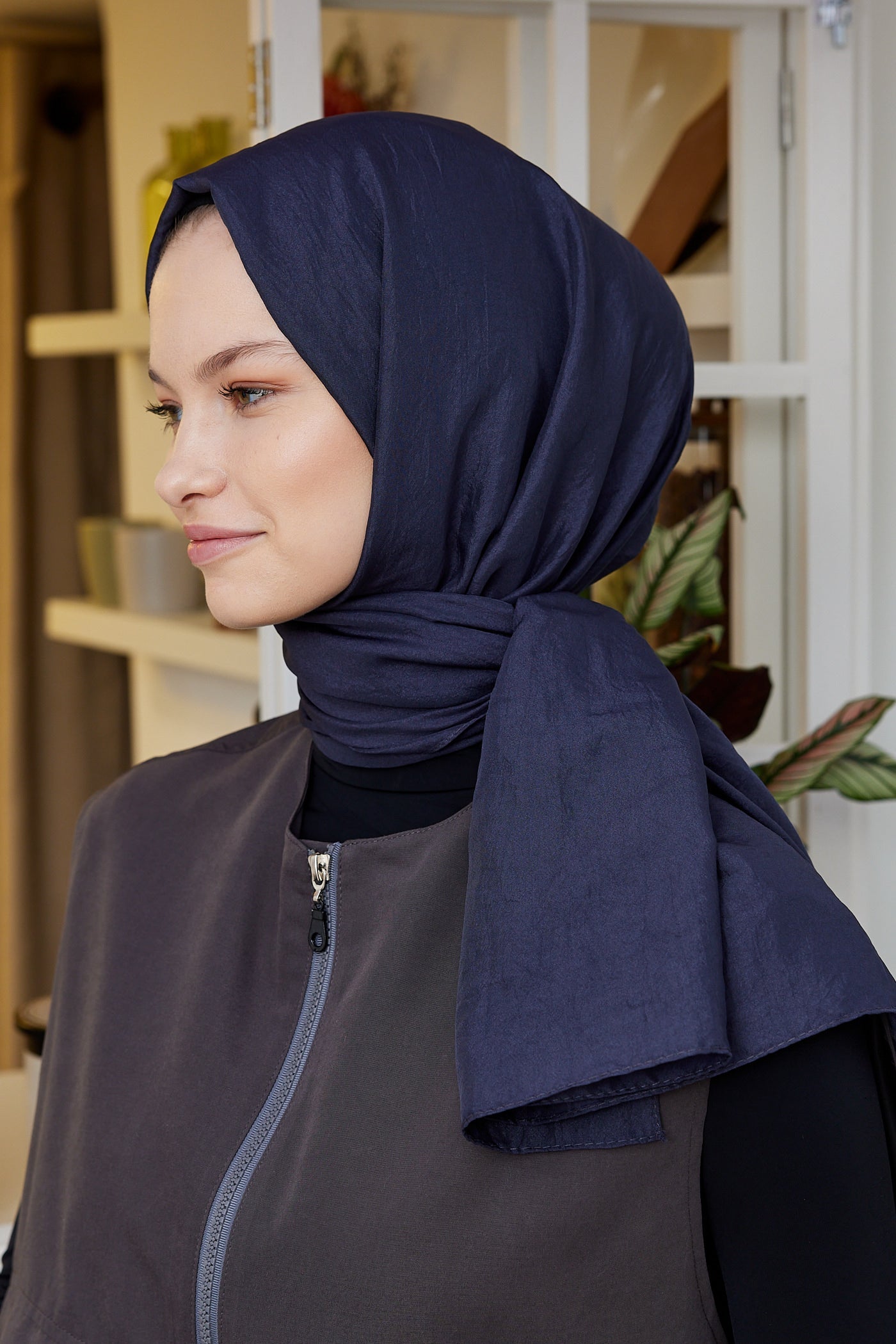 Elisa Vual Şal - Lacivert