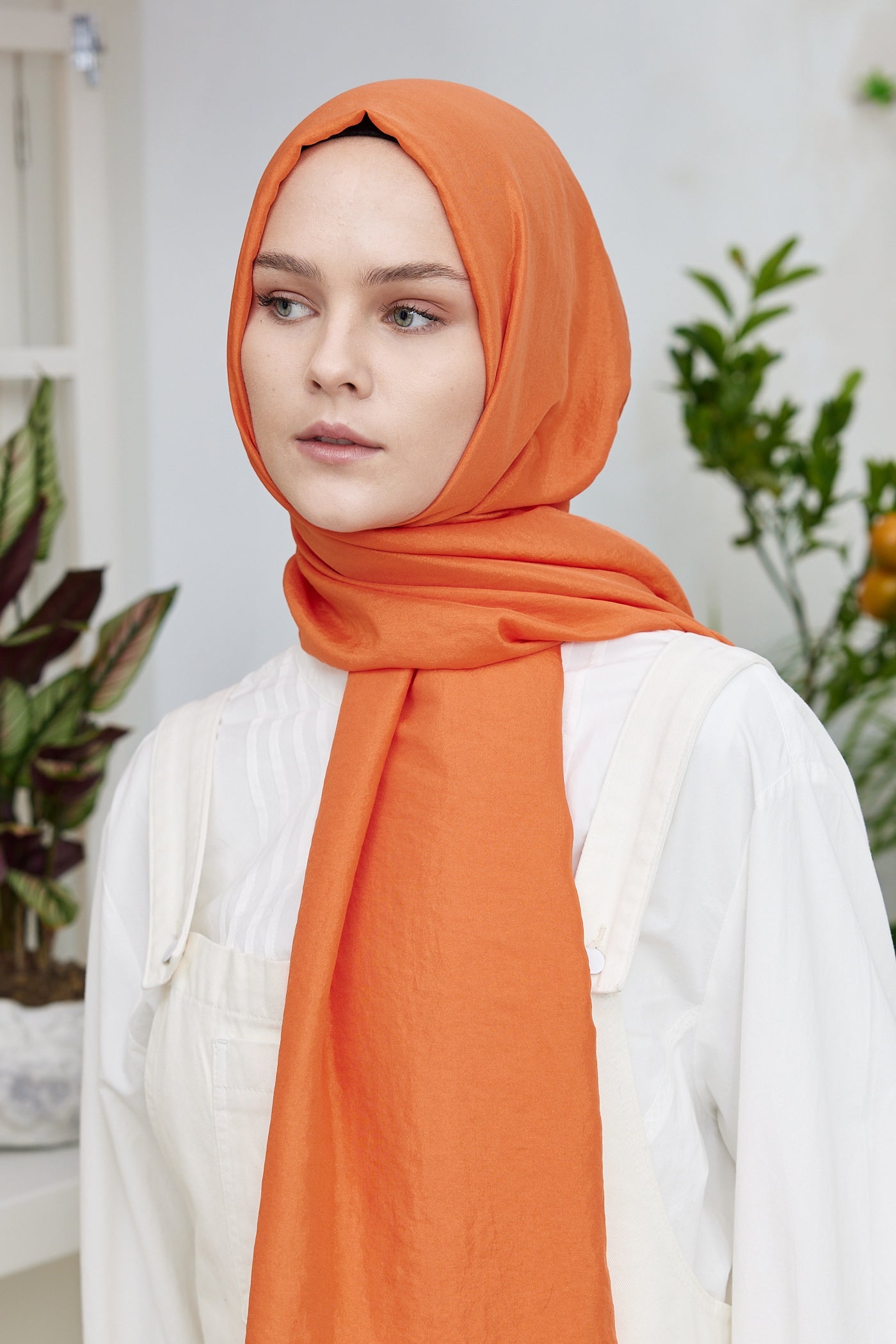 Elisa Vual Şal - Turuncu