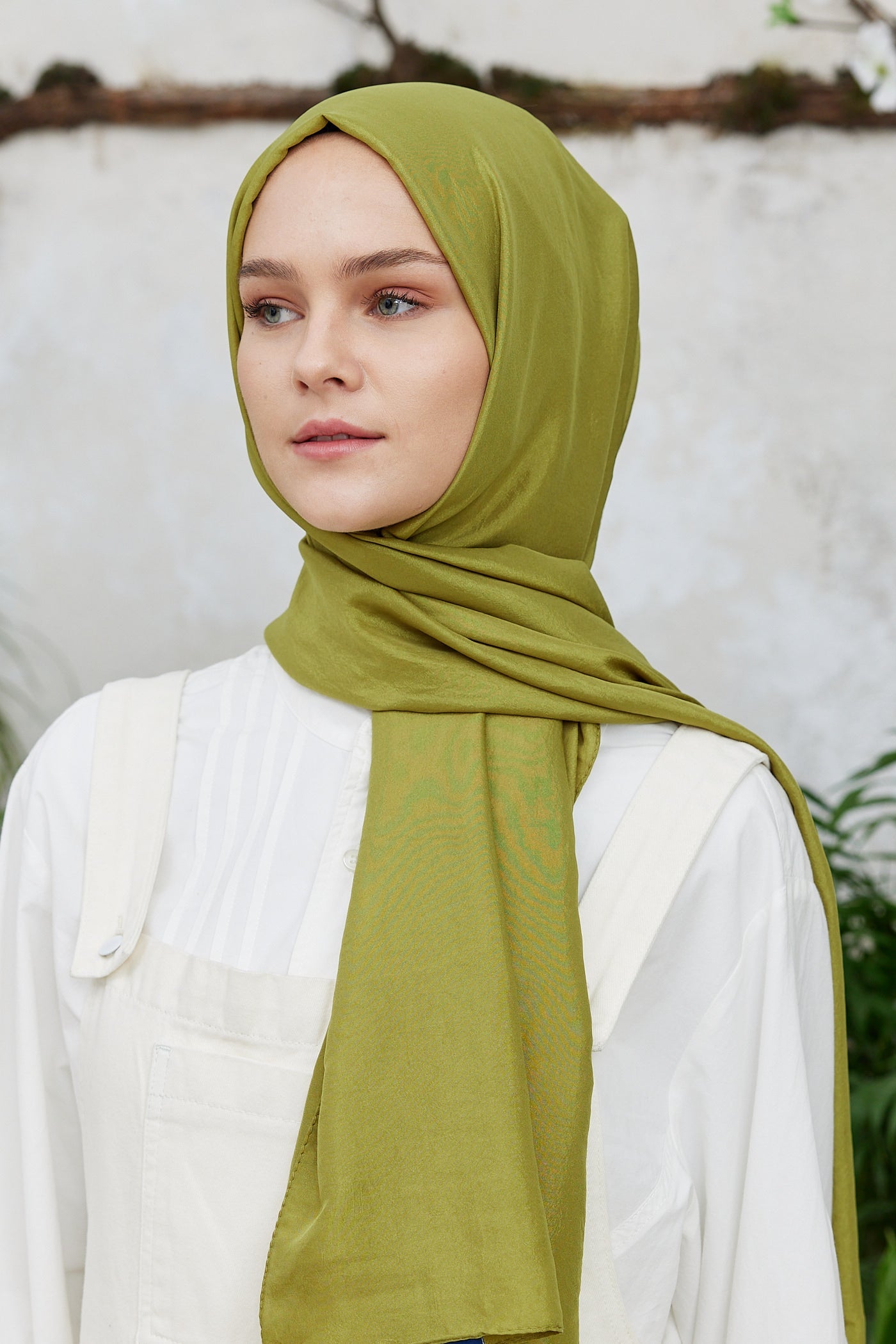 Elisa Vual Şal - Yağ Yeşili