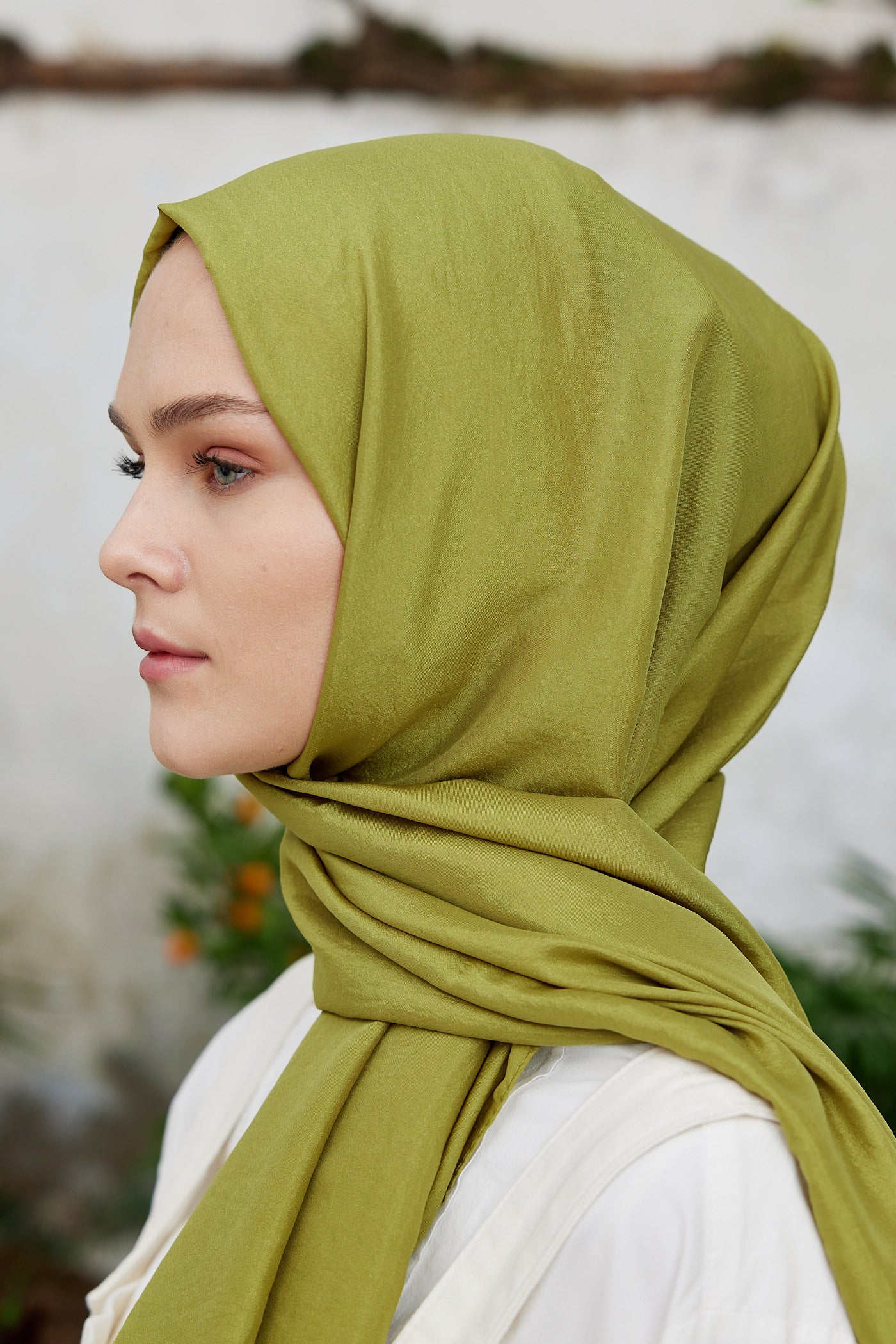 Elisa Vual Şal - Yağ Yeşili