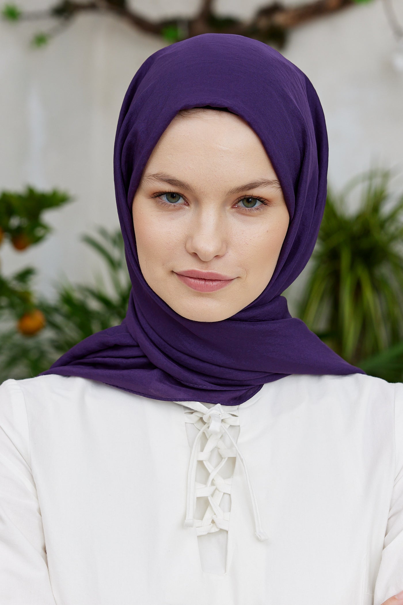 Elisa Vual Şal - Mor