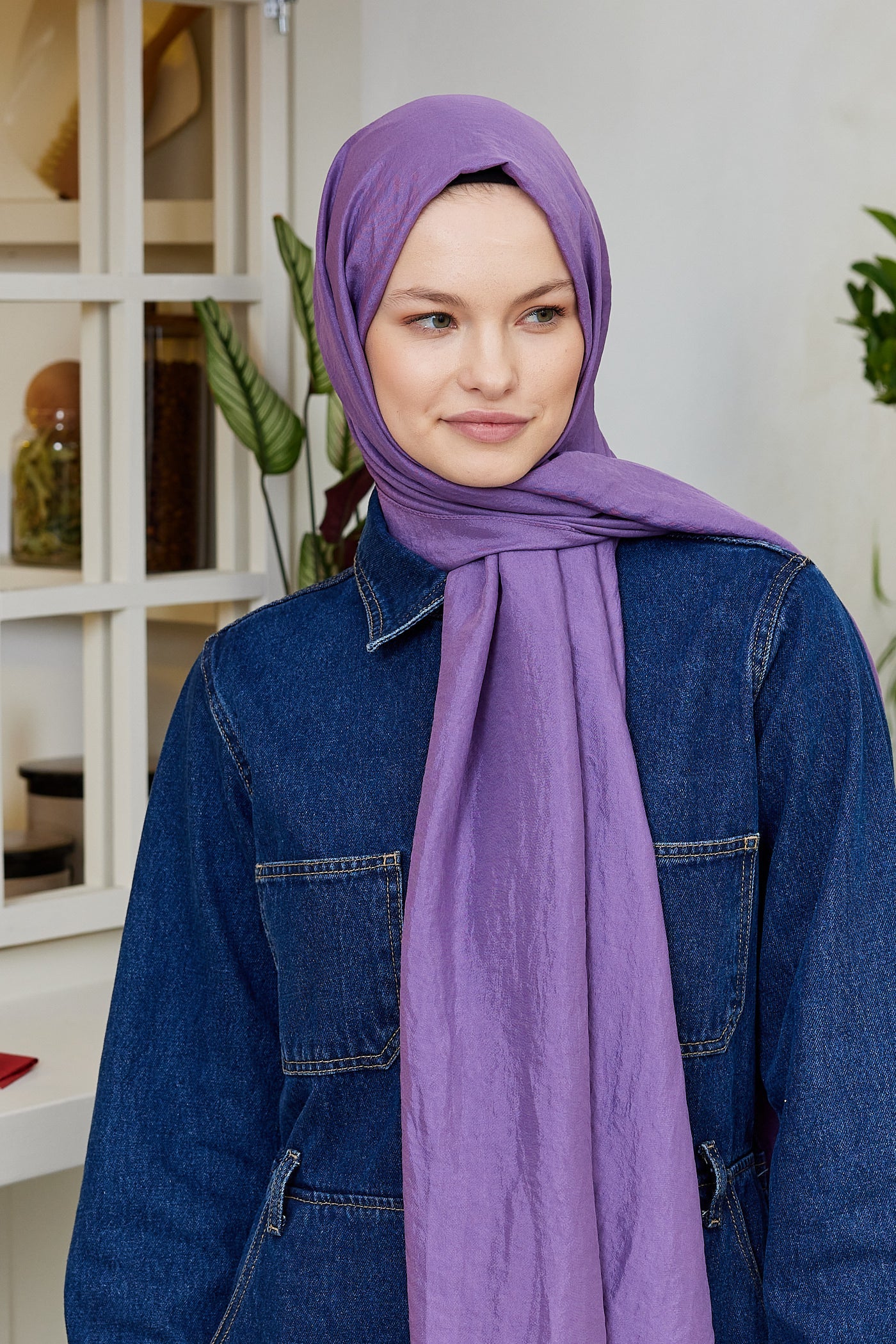 Elisa Vual Şal - Leylak