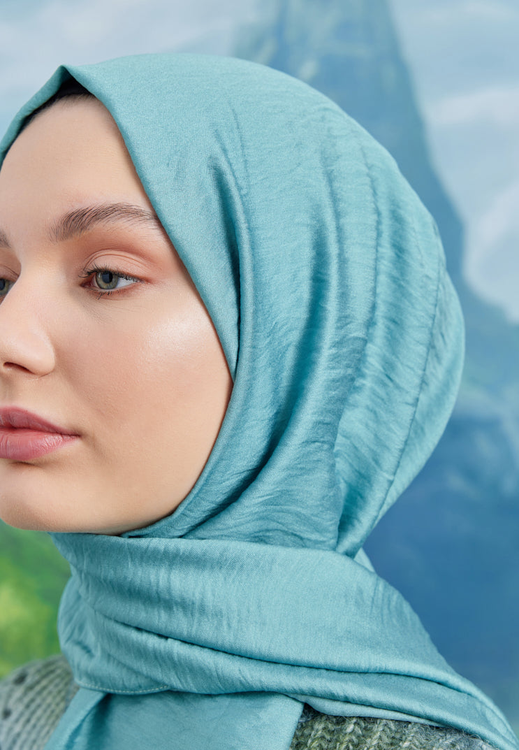 Carla Şal - Mint Yeşili