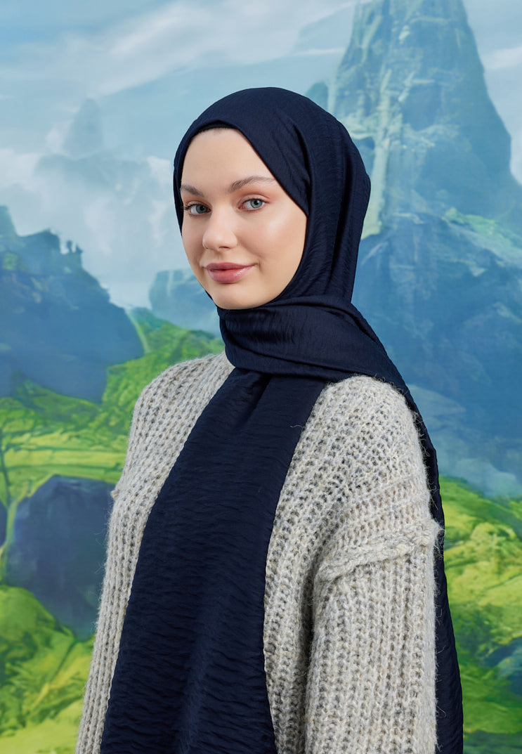 Carla Şal - Lacivert