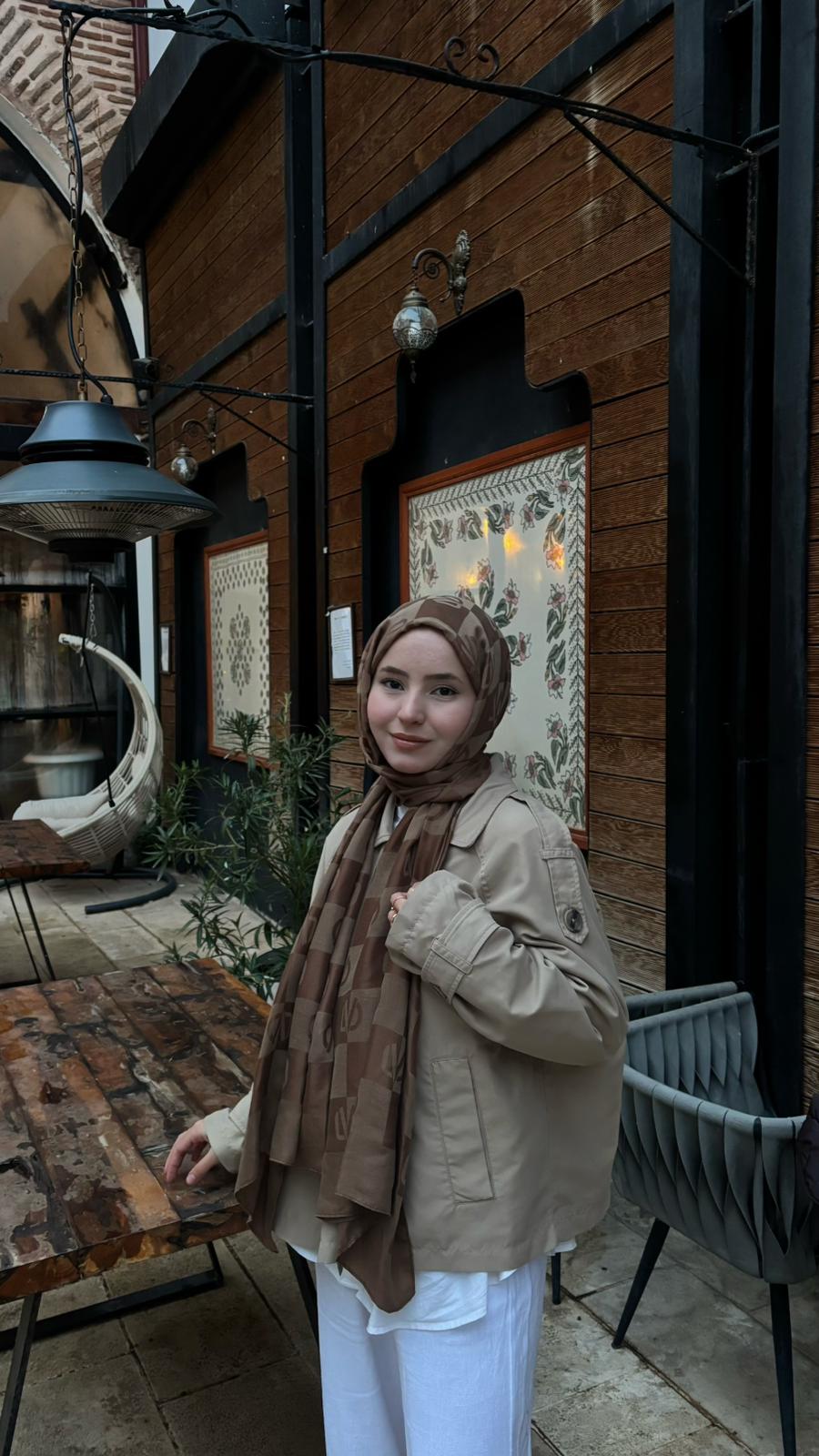 Levidor Pamuk İpek Şal